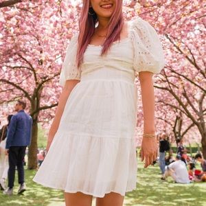 White Heartloom dress